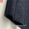 navy woven woolen twill herringbone fabric for cloth